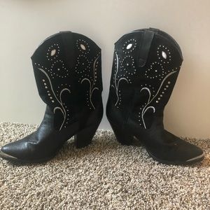 Black Cowgirl Boots